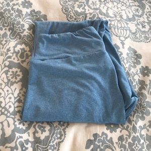 Buttery Soft Heathered Blue LLR Leggings